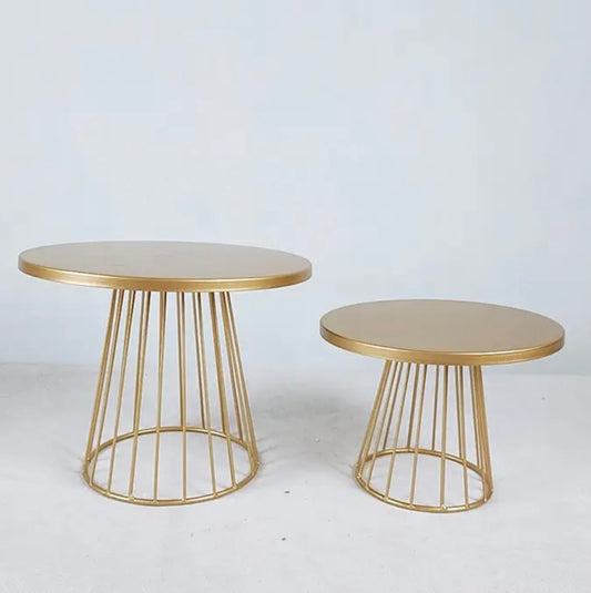 Gold Metal Cake Stand