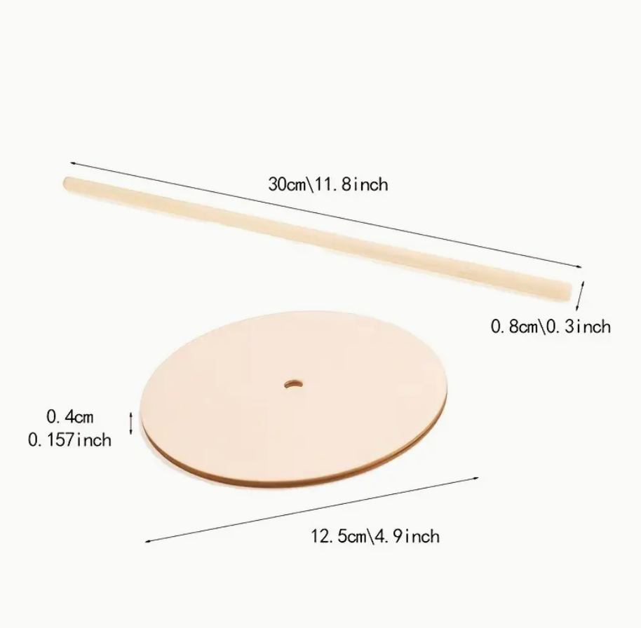 Wooden Donut/Bagel/Dessert Stand (3pcs)