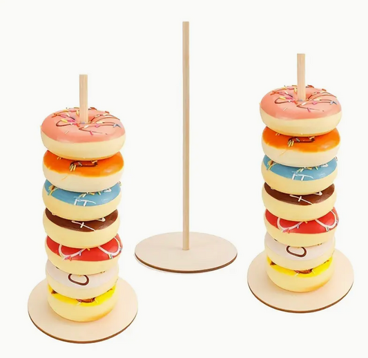Wooden Donut/Bagel/Dessert Stand (3pcs)