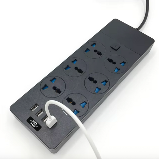 T12 Power Strip Multifunctional High Power 3000W US Plug