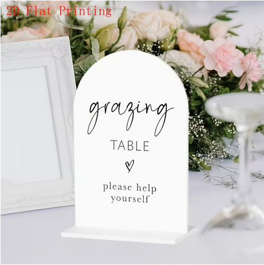 Grazing Table Acrylic Sign